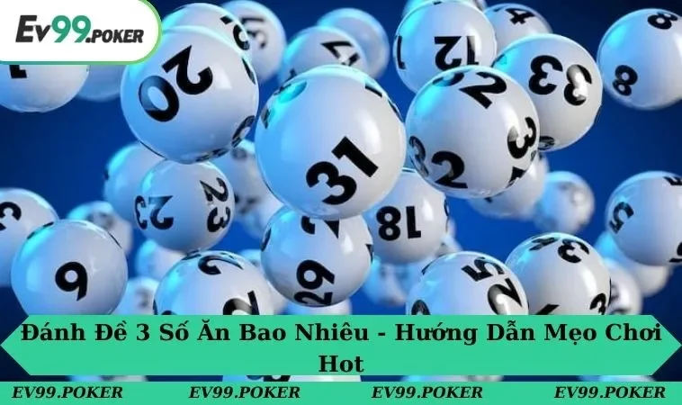 Đánh đề 3 số ăn bao nhiêu