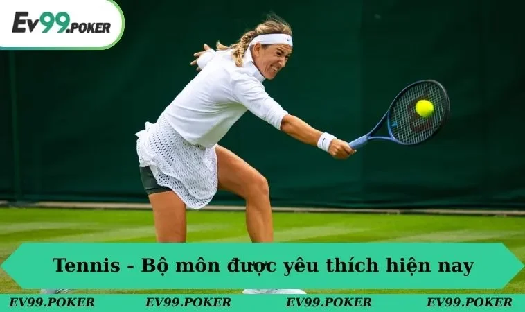 Thể thao EV99 2 Tennis - Bộ môn được yêu thích hiện nay